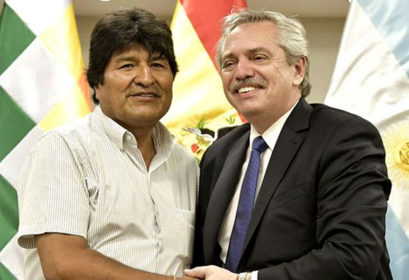 Evo Morales: "Hoy vuelve la esperanza"
