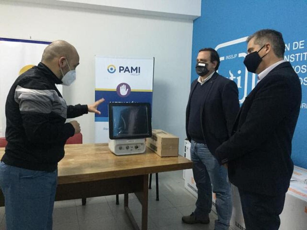 Clínicas privadas de Jujuy recibieron 16 respiradores del PAMI