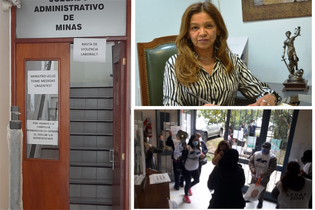 Siguen apareciendo casos de violencia laboral en Jujuy, esta vez, en el Juzgado de Minas