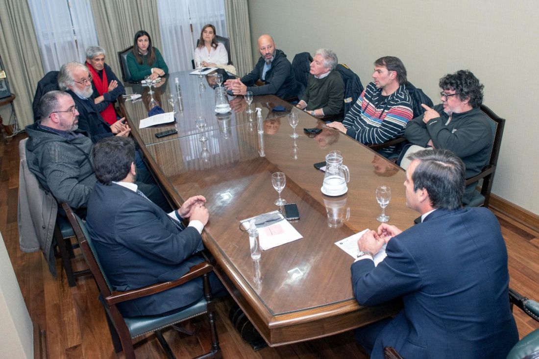 El ministro Soria recibió a las organizaciones que se movilizaron en reclamo por la libertad de Milagro Sala