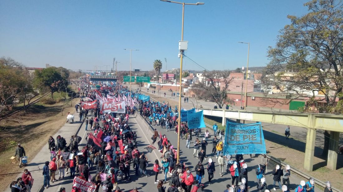 La sociedad le dice basta a la política represiva de Morales con una multitudinaria manifestación en las calles