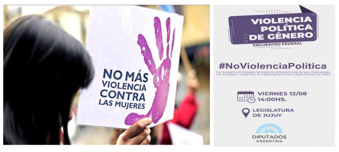 Jujuy, sede de la primera Mesa Nacional contra la Violencia Política de Género