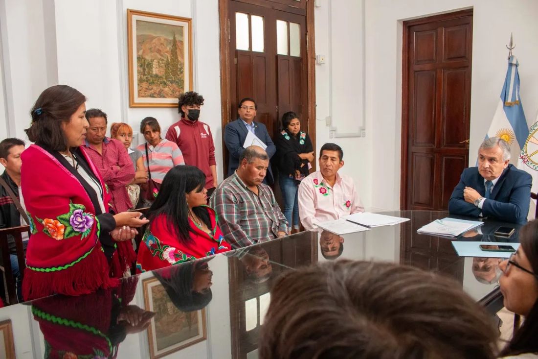 Morales ratificó que construirá en la cancha que defiende la comunidad de Caspalá
