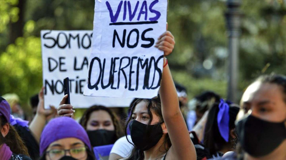 Marcha en Jujuy por el día internacional de la eliminación de la violencia hacia las mujeres