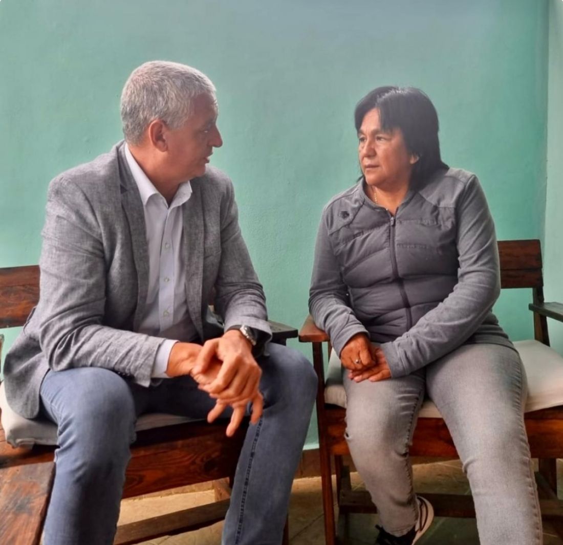 Pietragalla Corti visitó a Milagro Sala para realizar un informe del estado argentino a la CIDH