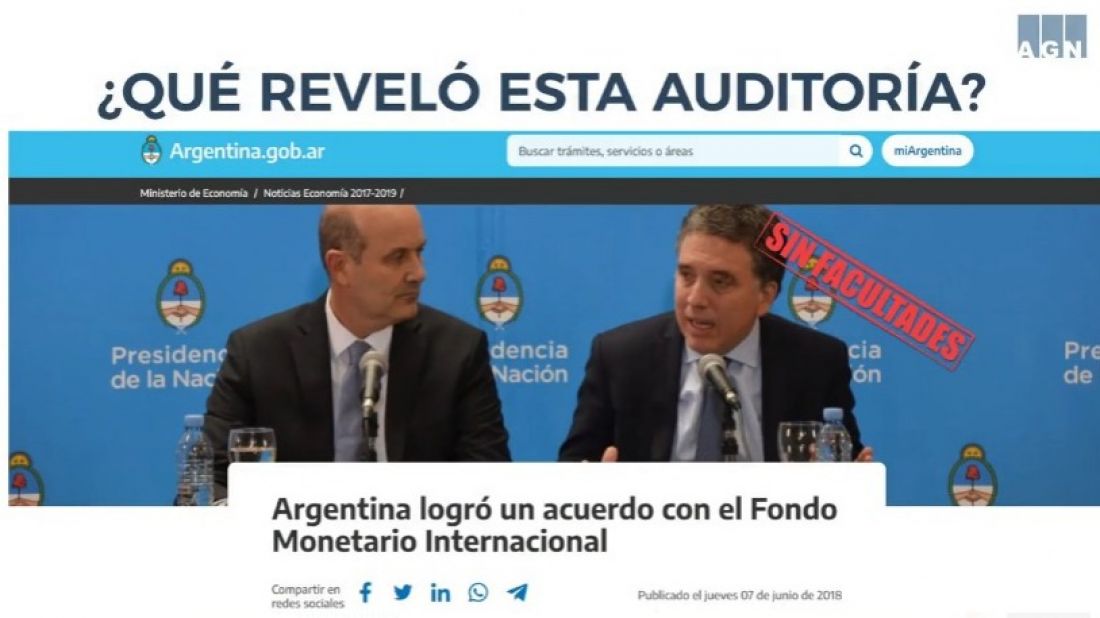 Denuncian múltiples irregularidades en el acuerdo de Macri con el FMI
