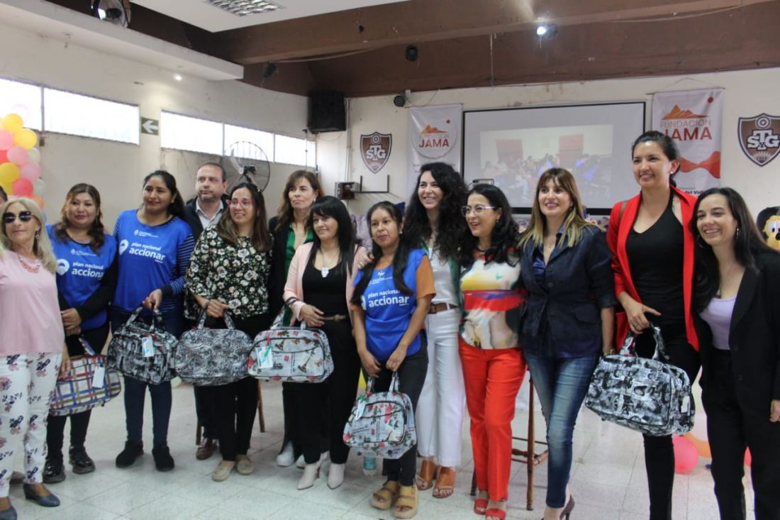 Accionar Infancia: más de 500 mamás de San Pedro de Jujuy recibieron el apoyo y acompañamiento del Estado