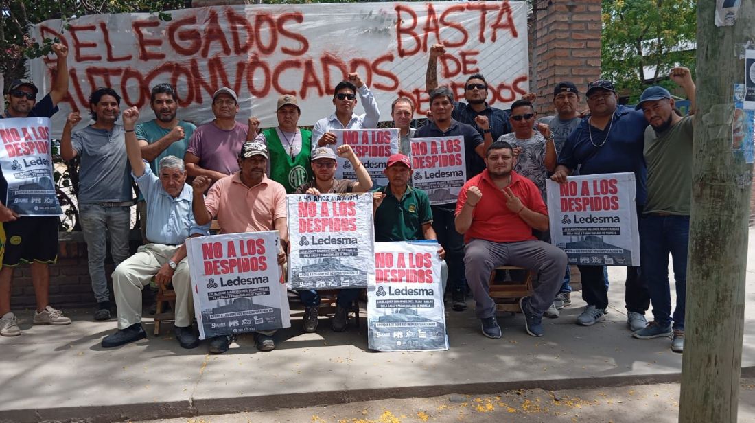 Previo al día del azucarero trabajadores despedidos de Ingenio Ledesma marcharán