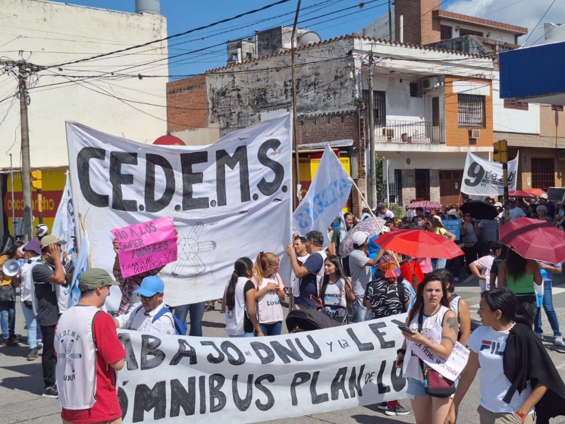 Docentes de Jujuy de paro en contra de la reforma laboral