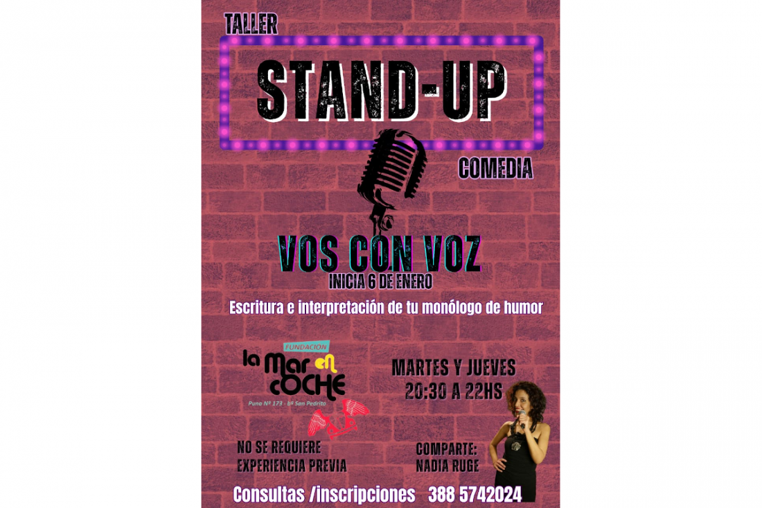Taller de Stand Up en la Mar en Coche