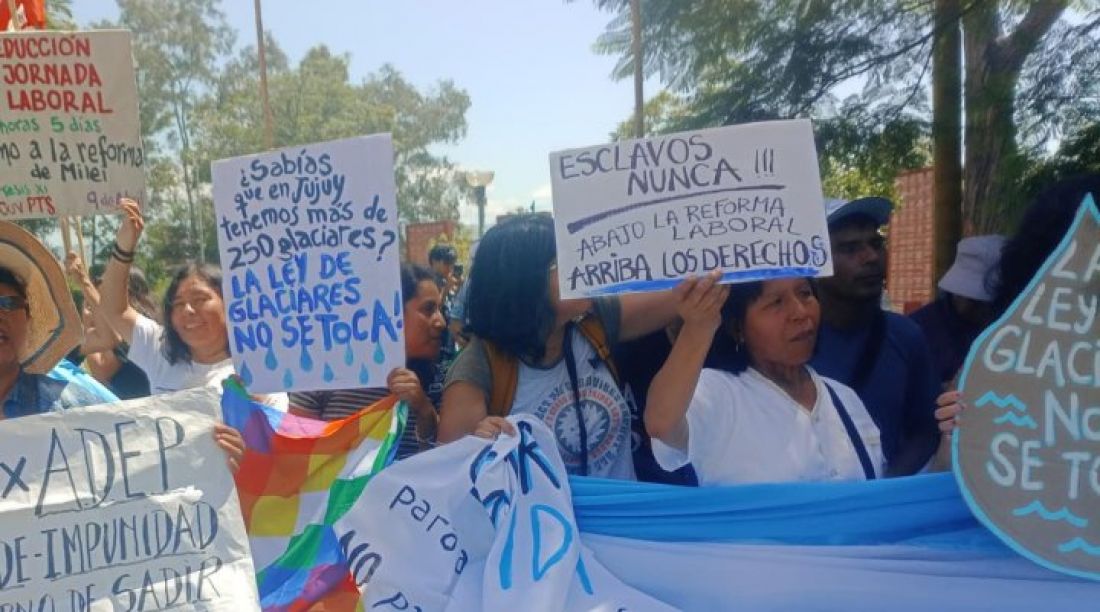 La reforma de la Ley de Glaciares pone en riesgo el agua de Jujuy