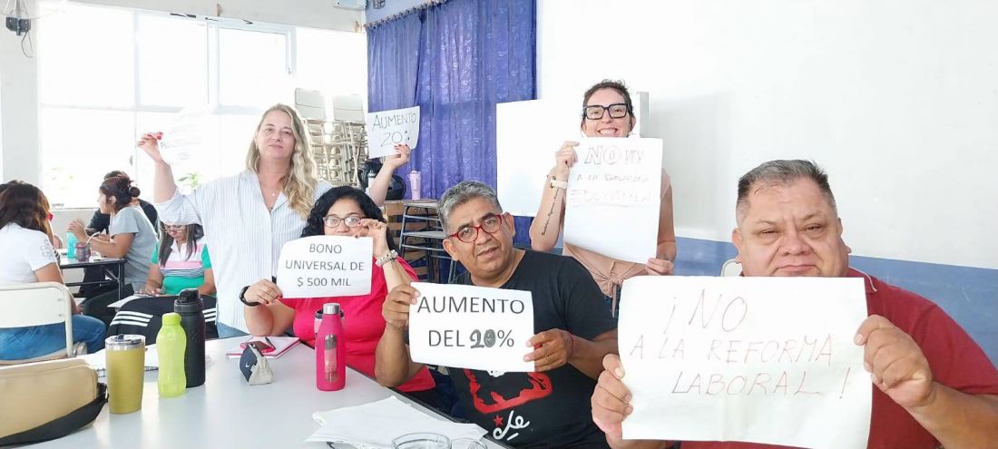 Inicio de clases con paro y movilización docente en Jujuy