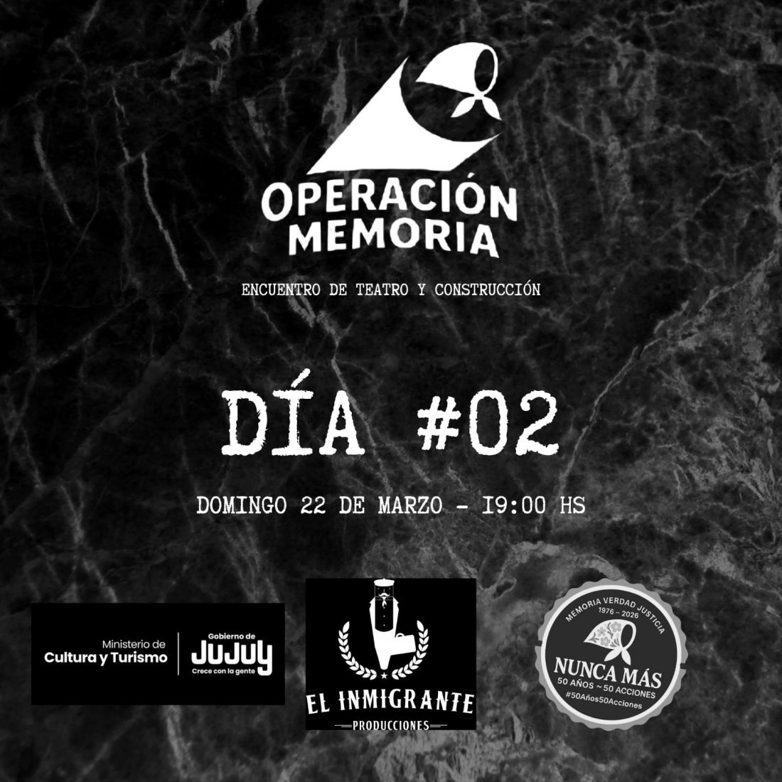 "Operación Memoria", teatro como herramienta para reconstruir historias y sostener la memoria colectiva