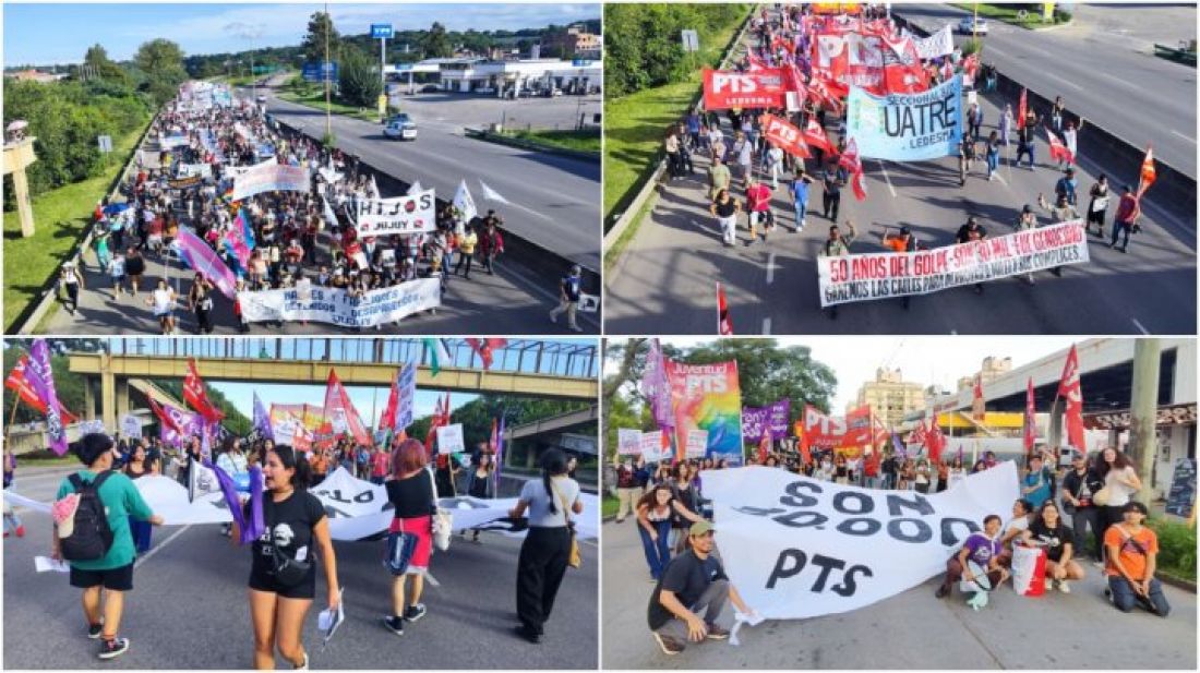 Una multitud rechazó las políticas de Milei, Sadir y el poder económico.