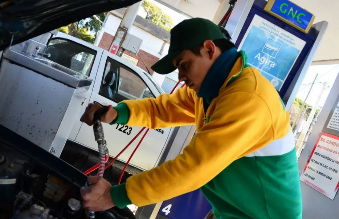 Después de la nafta, subió el GNC