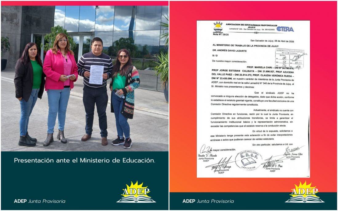 Delegados llamaron a votar nuevos representantes, la Junta Provisoria niega a docentes que puedan elegir