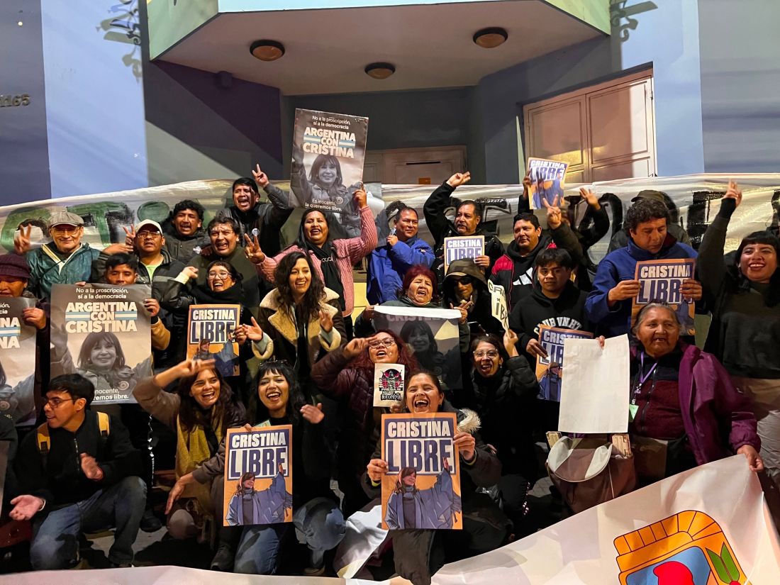 “Cristina libre”, el pedido de agrupaciones peronistas con la sede del PJ cerrada