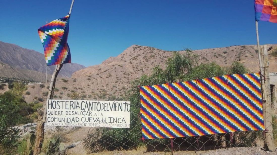 Una nueva notificación de desalojo para la comunidad de Cueva del Inca