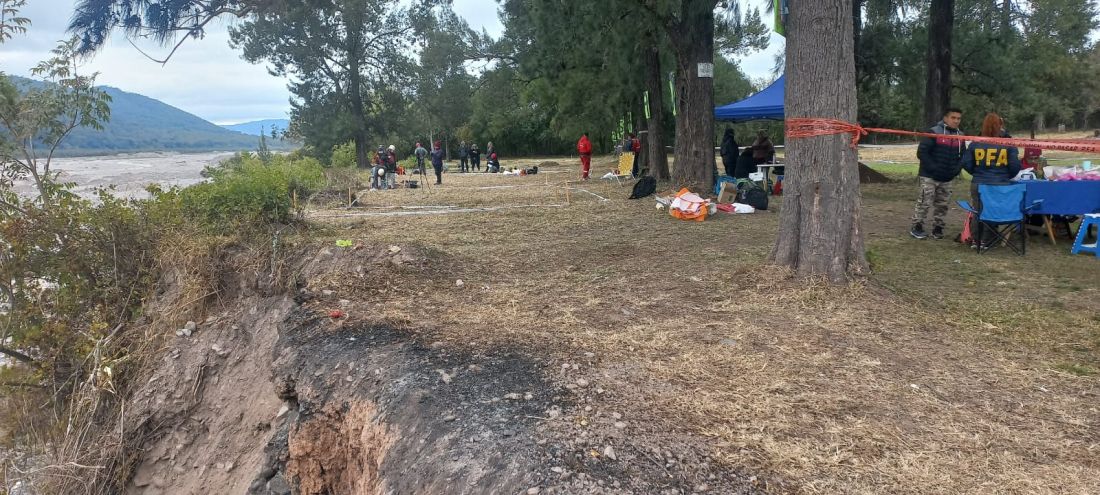 Cementerio de Yala: escenario de un gran operativo de búsqueda de restos de desaparecidos