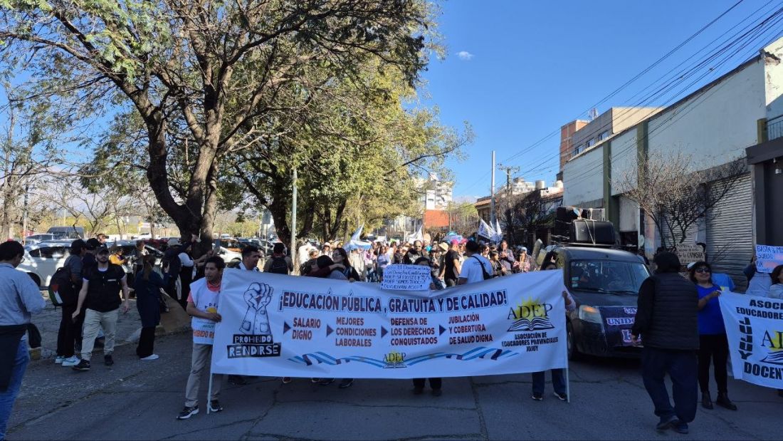 Vilca: “En Jujuy hay derecho al saqueo minero, pero no al paro de los docentes”
