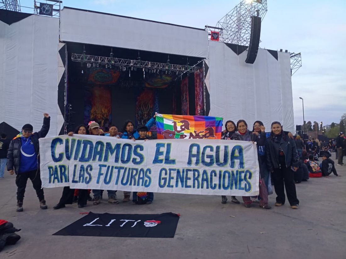 Las Warmis de la puna a Buenos Aires, en defensa del agua y la vida