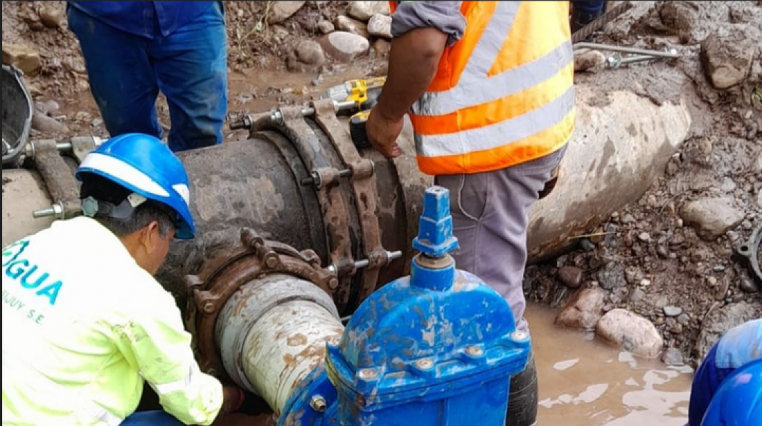 Corte de agua en varios sectores de Alto Comedero