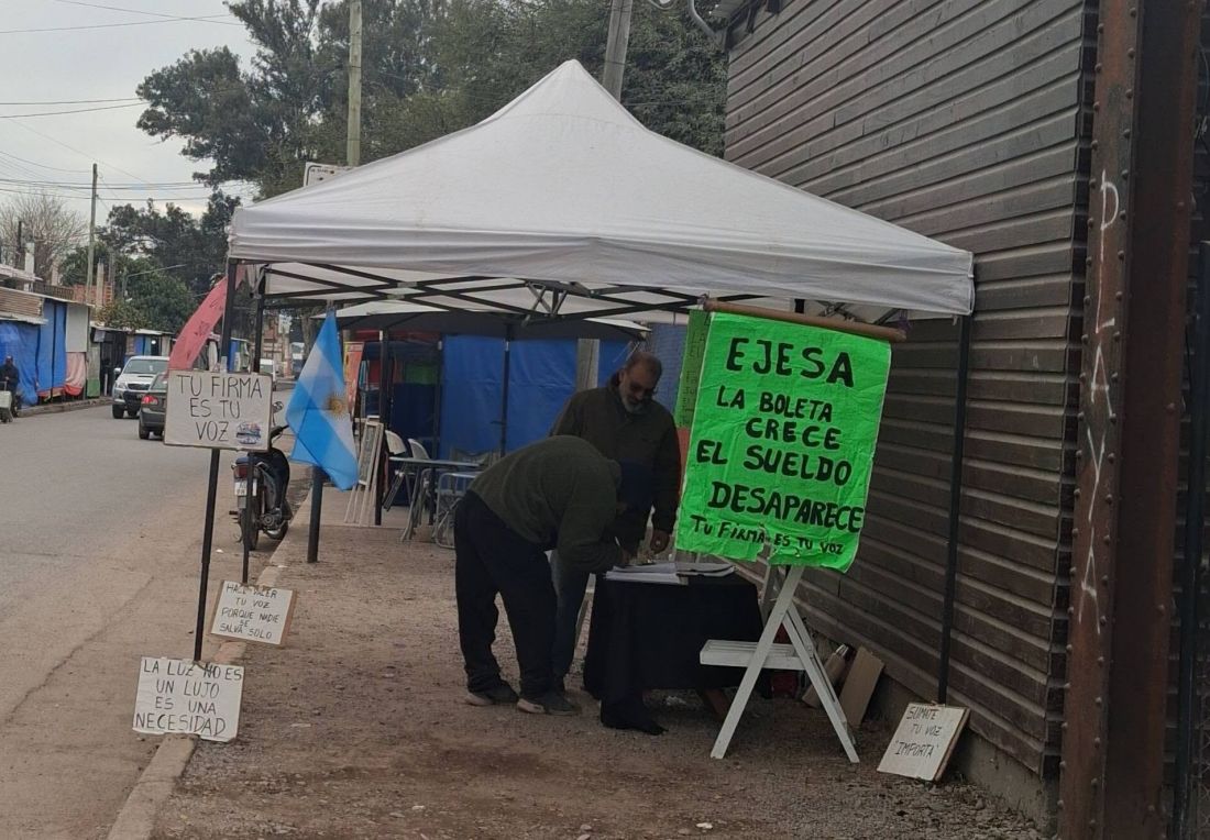 Más de 18 mil firmas que piden la revisión del contrato con EJESA