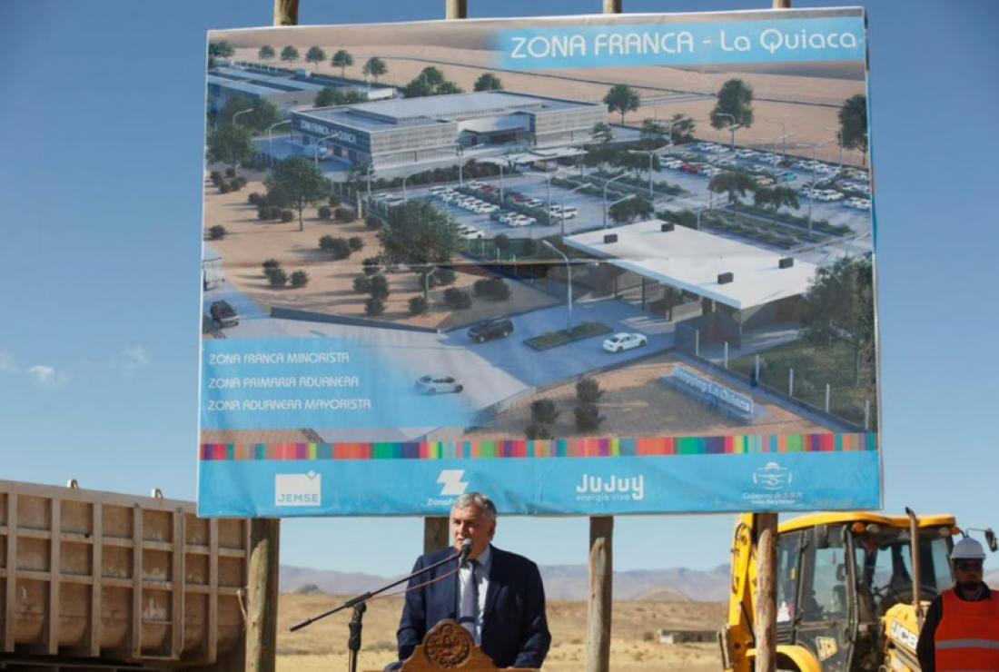 Sadir entregó la zona franca en La Quiaca a un conglomerado israelí