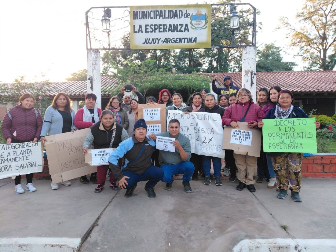 Municipales del interior inician plan de lucha, advierten que podrá haber corte de ruta