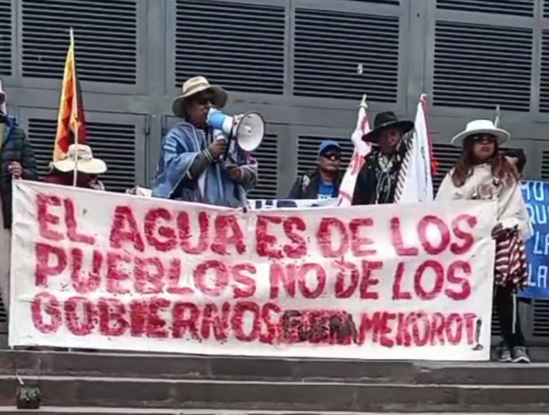 Comunidades indígenas contravencionadas mientras reclamaban por el respeto a sus derechos